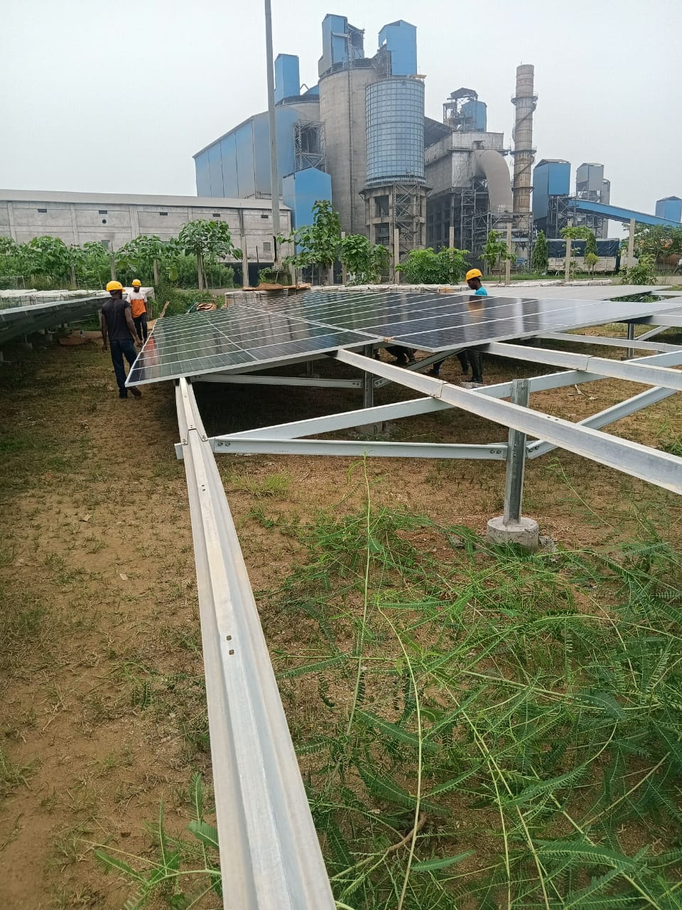 Shree Cement Solar Project Image