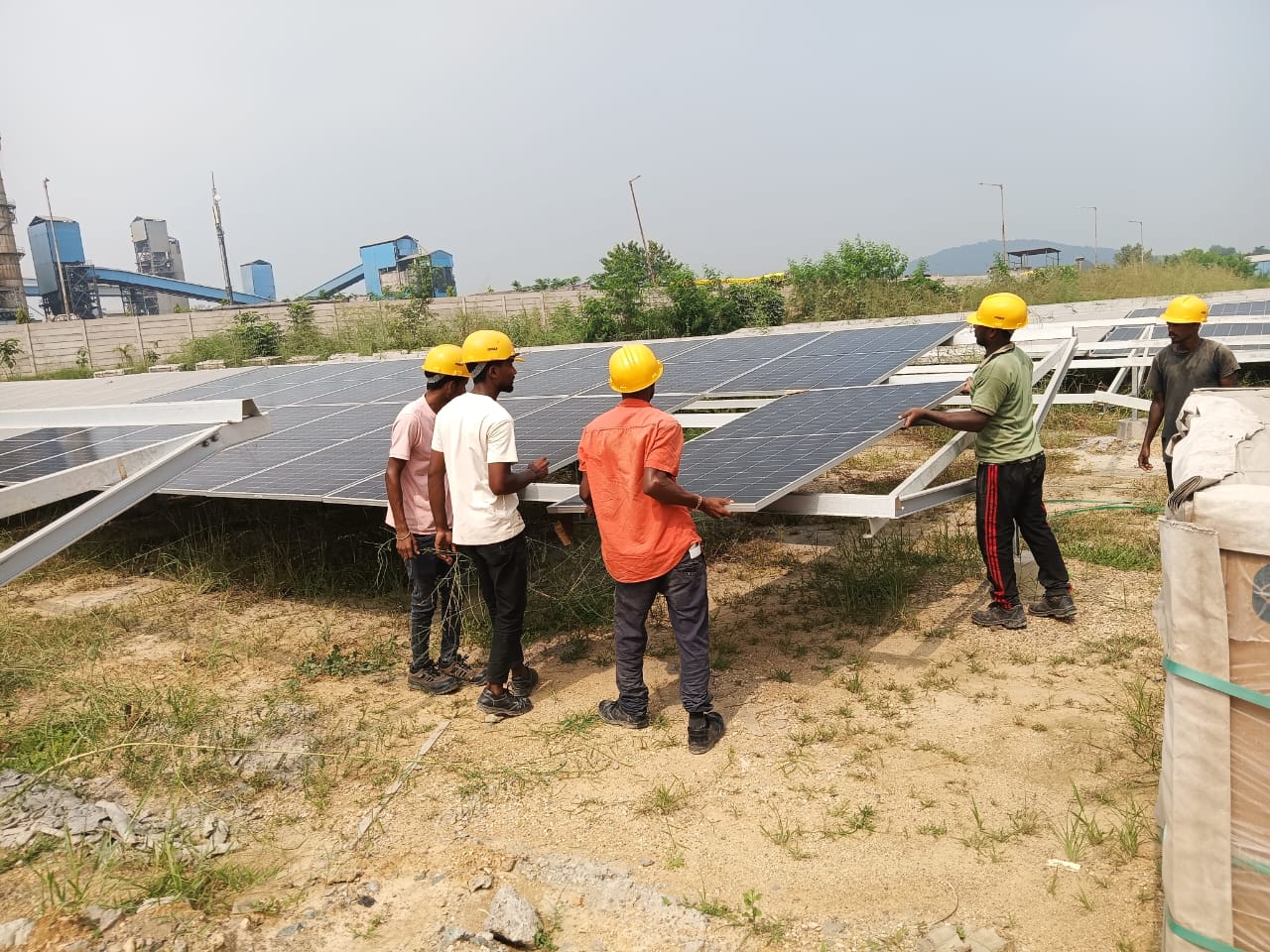 Shree Cement Solar Project Image